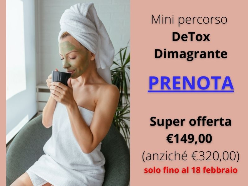 Mini Percorso DETOX e DIMAGRANTE